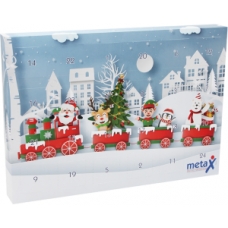 chocoladevervanger ADVENTS KALENDER van metaX nu € 4,95 op=op