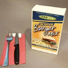 burger mix KIP voor  "burgers" , 4 porties voor 2 burgers Promin