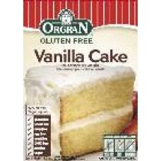 cake mix voor vanille cake, Orgran